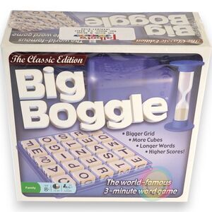 Big Boggle Game Classic Edition Sealed Winning Moves 5x5 Grid